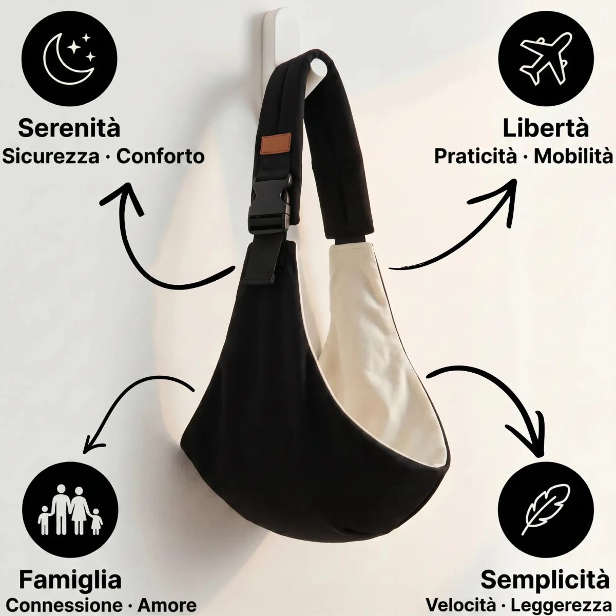 Marsupio porta bebè  - VicinoCuore