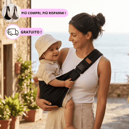 Marsupio porta bébe.. - VicinoCuore